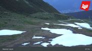 Archived webcam image showing Axamer Lizum - Karleiten lift and Snow Park on 4 Jun 2026 at 21:42