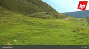 Archived webcam image showing Axamer Lizum - Karleiten lift and Snow Park on 10 Jul 2026 at 07:01