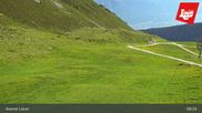 Archived webcam image showing Axamer Lizum - Karleiten lift and Snow Park on 10 Jul 2026 at 09:01
