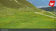 Archived webcam image showing Axamer Lizum - Karleiten lift and Snow Park on 10 Jul 2026 at 13:01