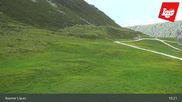 Archived webcam image showing Axamer Lizum - Karleiten lift and Snow Park on 10 Jul 2026 at 19:01