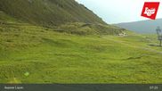 Archived webcam image showing Axamer Lizum - Karleiten lift and Snow Park on 21 Jul 2026 at 07:58