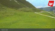 Archiviertes Webcam Bild: Axamer Lizum - Bergstation Karleitenbahn am 21.07.2026 um 13:43 Uhr