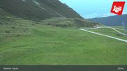 Archived webcam image showing Axamer Lizum - Karleiten lift and Snow Park on 9 Aug 2026 at 01:02