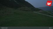 Archived webcam image showing Axamer Lizum - Karleiten lift and Snow Park on 9 Aug 2026 at 21:02