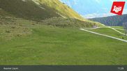 Archived webcam image showing Axamer Lizum - Karleiten lift and Snow Park on 6 Sep 2026 at 11:55
