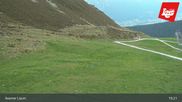 Archived webcam image showing Axamer Lizum - Karleiten lift and Snow Park on 8 Sep 2026 at 19:17