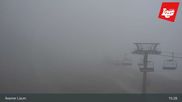 Archived webcam image showing Axamer Lizum - Karleiten lift and Snow Park on 8 Oct 2026 at 15:49
