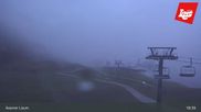 Archived webcam image showing Axamer Lizum - Karleiten lift and Snow Park on 8 Oct 2026 at 19:49