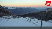Archived webcam image showing Axamer Lizum - Karleiten lift and Snow Park on 23 Oct 2026 at 03:21