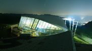 Archived webcam image showing Axamer Lizum: Hoadl-Haus und Top station Olympiabahn on 13 Jul 2026 at 00:43