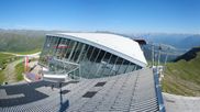 Archived webcam image showing Axamer Lizum: Hoadl-Haus und Top station Olympiabahn on 13 Jul 2026 at 08:43
