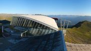 Archived webcam image showing Axamer Lizum: Hoadl-Haus und Top station Olympiabahn on 28 Jul 2026 at 06:09