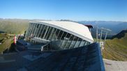 Archived webcam image showing Axamer Lizum: Hoadl-Haus und Top station Olympiabahn on 28 Jul 2026 at 07:09