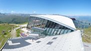 Archived webcam image showing Axamer Lizum: Hoadl-Haus und Top station Olympiabahn on 28 Jul 2026 at 12:09