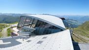 Archived webcam image showing Axamer Lizum: Hoadl-Haus und Top station Olympiabahn on 28 Jul 2026 at 14:09