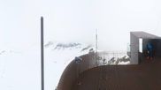 Archived webcam image showing Val Senales Glacier - Viewing platform Grawand on 12 Apr 2026 at 12:21