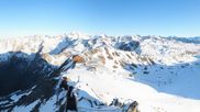 Archived webcam image showing Val Senales Glacier - Viewing platform Grawand on 2 May 2026 at 07:03