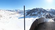 Archived webcam image showing Val Senales Glacier - Viewing platform Grawand on 2 May 2026 at 08:03