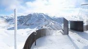 Archived webcam image showing Val Senales Glacier - Viewing platform Grawand on 7 May 2026 at 08:03