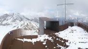 Archived webcam image showing Val Senales Glacier - Viewing platform Grawand on 7 May 2026 at 16:03