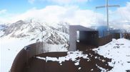 Archived webcam image showing Val Senales Glacier - Viewing platform Grawand on 7 May 2026 at 18:03