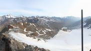 Archiviertes Webcam Bild: Schnalstaler Gletscher - Aussichtsplattform Grawandspitze am 21.06.2026 um 06:55 Uhr