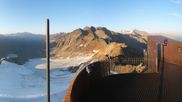 Archived webcam image showing Val Senales Glacier - Viewing platform Grawand on 12 Jul 2026 at 20:21
