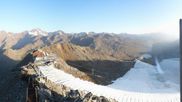 Archived webcam image showing Val Senales Glacier - Viewing platform Grawand on 5 Aug 2026 at 07:12
