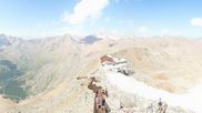 Archived webcam image showing Val Senales Glacier - Viewing platform Grawand on 5 Aug 2026 at 12:12