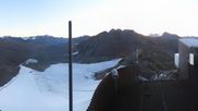 Archived webcam image showing Val Senales Glacier - Viewing platform Grawand on 19 Sep 2026 at 07:38