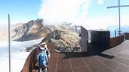 Archived webcam image showing Val Senales Glacier - Viewing platform Grawand on 19 Sep 2026 at 12:38