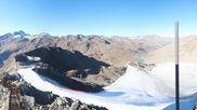 Archiviertes Webcam Bild: Schnalstaler Gletscher - Aussichtsplattform Grawandspitze am 22.09.2026 um 16:22 Uhr