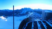 Archiviertes Webcam Bild: Schnalstaler Gletscher - Aussichtsplattform Grawandspitze am 11.10.2026 um 06:35 Uhr
