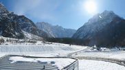 Archiviertes Webcam Bild: Kranjska Gora - Nordisches Zentrum Planica am 26 Feb 2026 um 14:10 Uhr