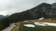 Archived webcam image showing Kranjska Gora - Planica Nordic Center on 14 Apr 2026 at 06:45