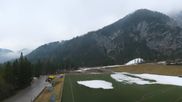 Archived webcam image showing Kranjska Gora - Planica Nordic Center on 14 Apr 2026 at 16:27