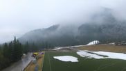 Archived webcam image showing Kranjska Gora - Planica Nordic Center on 14 Apr 2026 at 18:27