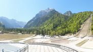 Archived webcam image showing Kranjska Gora - Planica Nordic Center on 25 Apr 2026 at 12:24