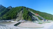 Archived webcam image showing Kranjska Gora - Planica Nordic Center on 2 May 2026 at 00:32