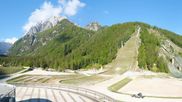 Archived webcam image showing Kranjska Gora - Planica Nordic Center on 9 May 2026 at 08:30