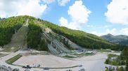 Archived webcam image showing Kranjska Gora - Planica Nordic Center on 9 May 2026 at 12:30