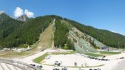 Archiviertes Webcam Bild: Kranjska Gora - Nordisches Zentrum Planica am 12.07.2026 um 10:25 Uhr