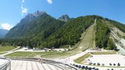 Archiviertes Webcam Bild: Kranjska Gora - Nordisches Zentrum Planica am 26.08.2026 um 12:09 Uhr