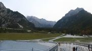 Archiviertes Webcam Bild: Kranjska Gora - Nordisches Zentrum Planica am 10.10.2026 um 16:47 Uhr