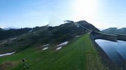 Archived webcam image showing Leogang - Reservoir Großer Asitz on 26 May 2026 at 00:18