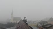 Archiviertes Webcam Bild: Gröbming: Blick auf Kirche und Panoramabad am 26 Feb 2026 um 08:09 Uhr