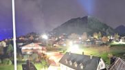 Archiviertes Webcam Bild: Gröbming: Blick auf Kirche und Panoramabad am 13.04.2026 um 04:28 Uhr