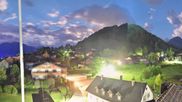 Archiviertes Webcam Bild: Gröbming: Blick auf Kirche und Panoramabad am 28.05.2026 um 02:00 Uhr