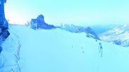 Archived webcam image showing Hintertux Glacier - Top station Gefrorene Wand on 20 Jun 2026 at 04:35